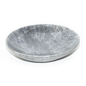 Large Gray Marble Bowl