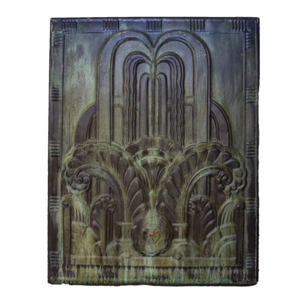 Art Deco Copper Panel
