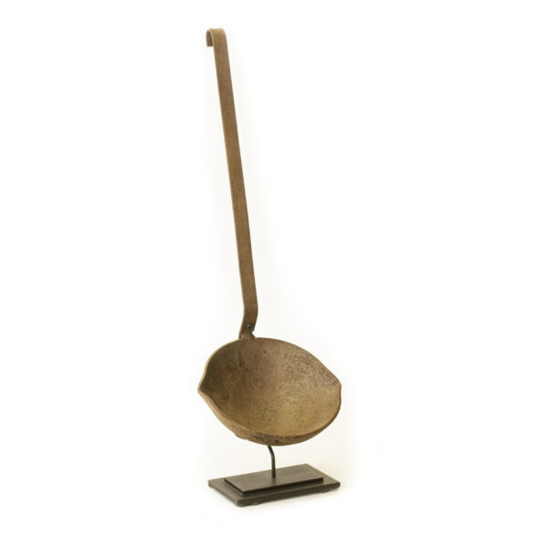 Cast Iron Ladle on Stand