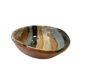 Handmade Striped Bowl