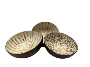Patterned Coconut Bowl(1)